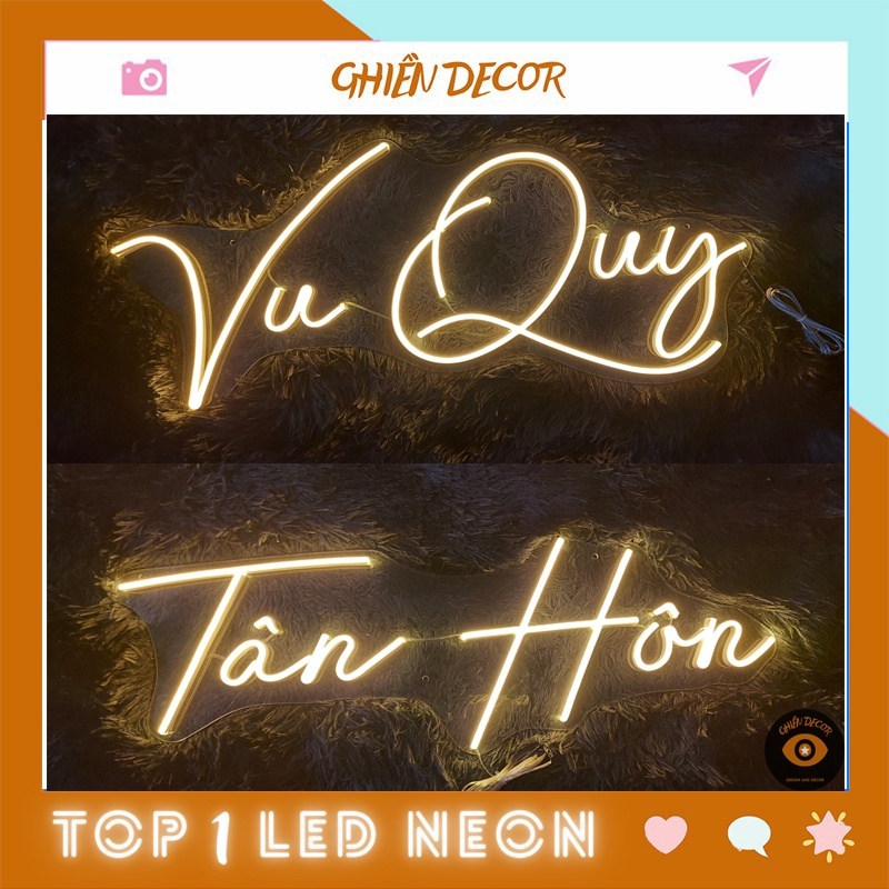 Đèn led neon trang trí 