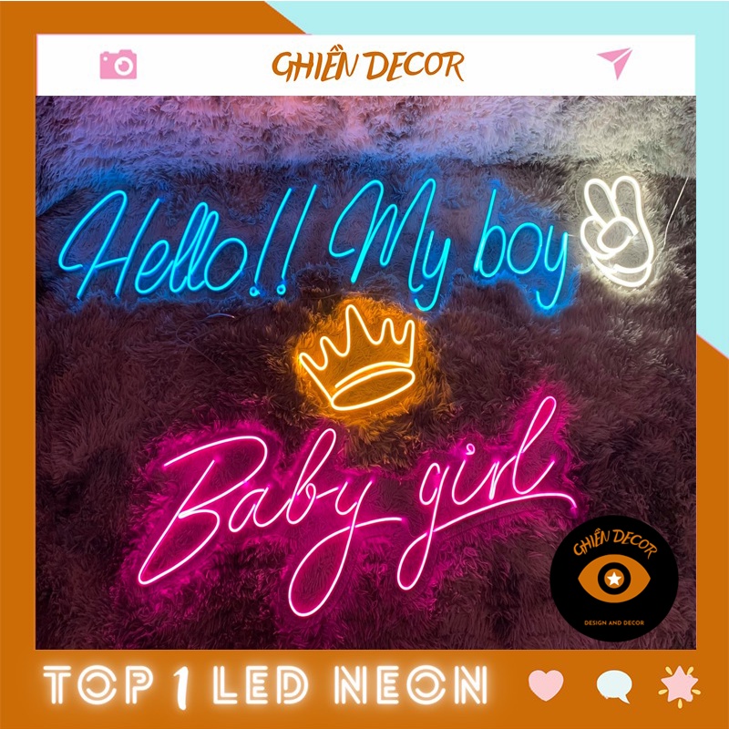 Đèn led neon trang trí 